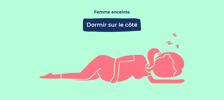 dormir enceinte sur le côté