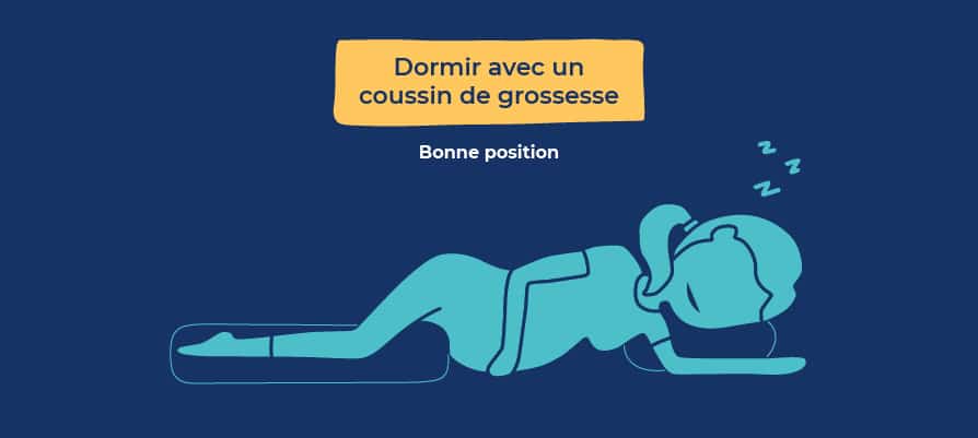 utilisation coussin de grossesse