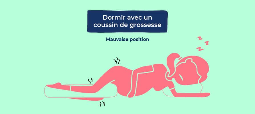 utilisation coussin de grossesse