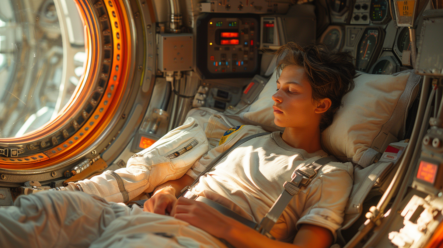 Comment les astronautes dorment-ils et quel est l’effet de l’apesanteur sur le sommeil ?