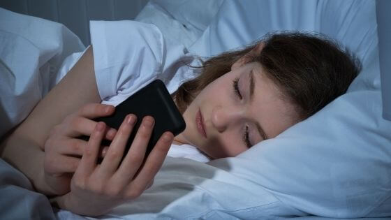La lumière bleue néfaste pour le sommeil