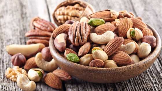 les fruits à coques et les oléagineux sont des aliments riches en magnésium